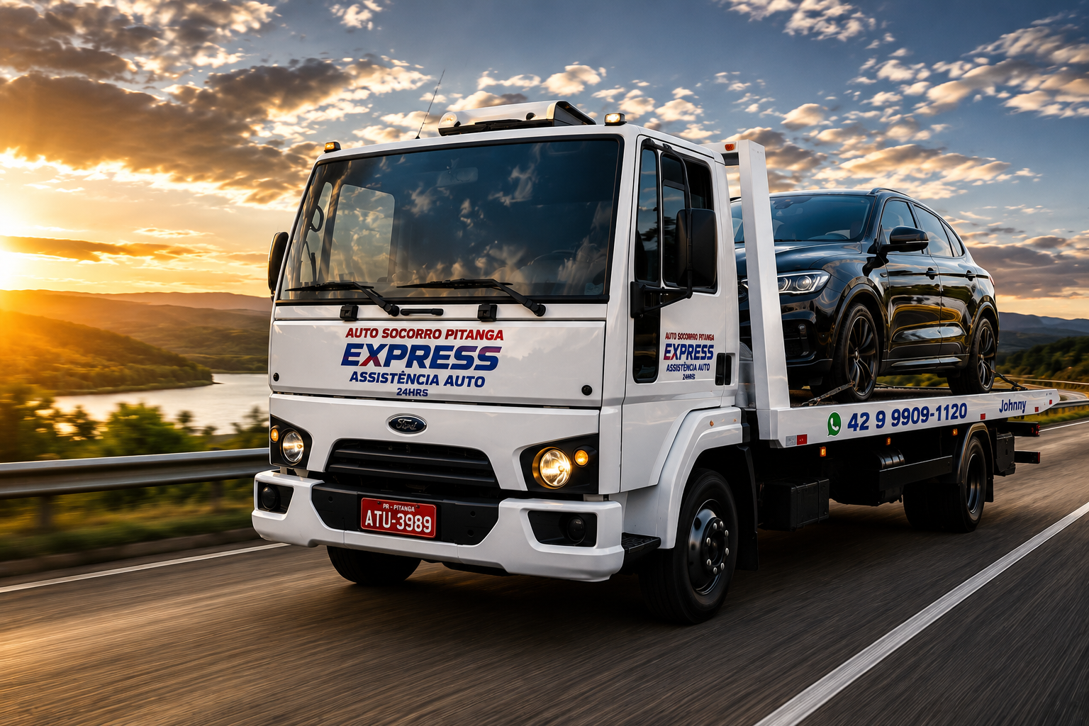 Caminhão Ford Auto Socorro Pitanga Express